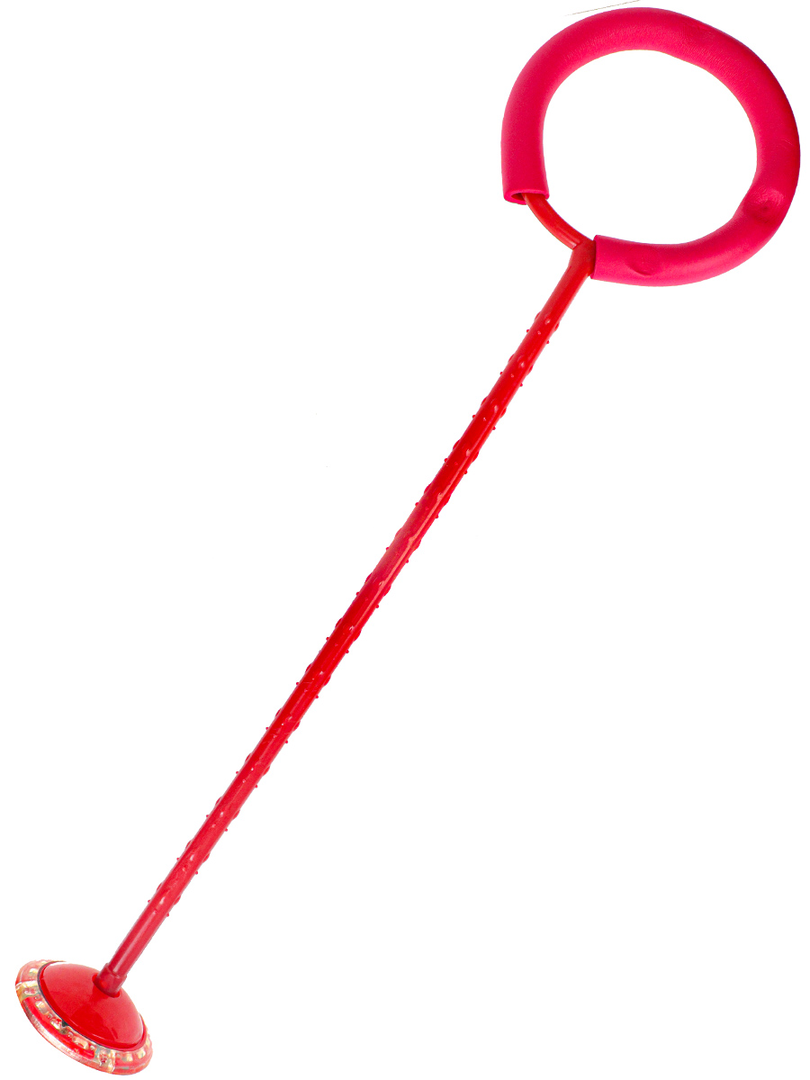 Нейроскакалка-красная (63 см, свет) (Арт. 6191/красный), колесо свет