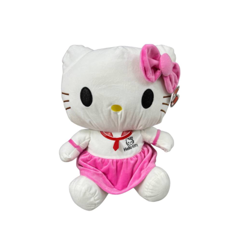 Мягкая игрушка Китти в розовом платье 45см