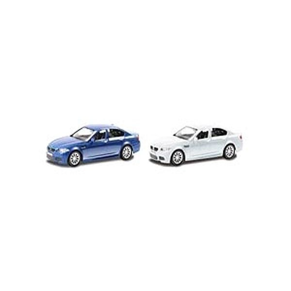 АВТОДРАЙВ. Модель машины масштаб 1:43 BMW M5 (глянц., синяя, белая) (Арт. И-1194) (Вид 1)