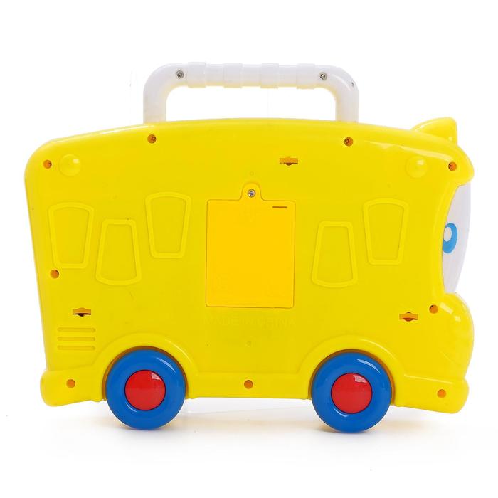 ZABIAKA Развивающая игрушка Весёлый автобус, световые и звуковые эффекты, МИКС   4648409 (Вид 3)