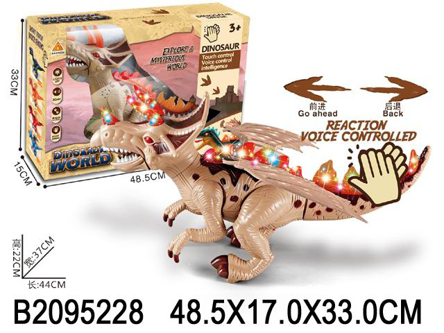 Динозавр 60165 на бат. ,свет, звук в кор. (Вид 1)