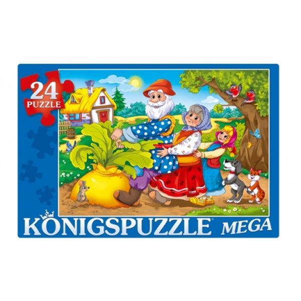 Konigspuzzle. МЕГА-ПАЗЛЫ 24 элемента. РЕПКА (Арт. ПК24-9985)