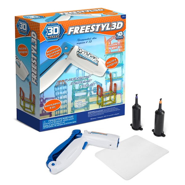 Ручка 3D для создания объемных моделей FreestylE 3D (Вид 1)