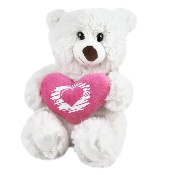 Белый Медведь с Сердцем, 23 см MT-SUT072005-23