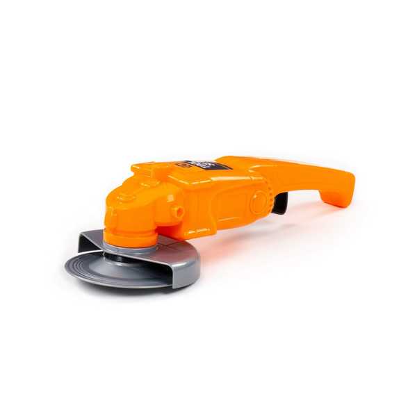 арт 90454, Шлифовальная машинка игрушечная (оранжевая) (в пакете) (Вид 1)