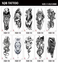 Татуировка-наклейка (21х11,4) Черно-белые рисунки 4 микс (Арт. WS010-2) кратно 25