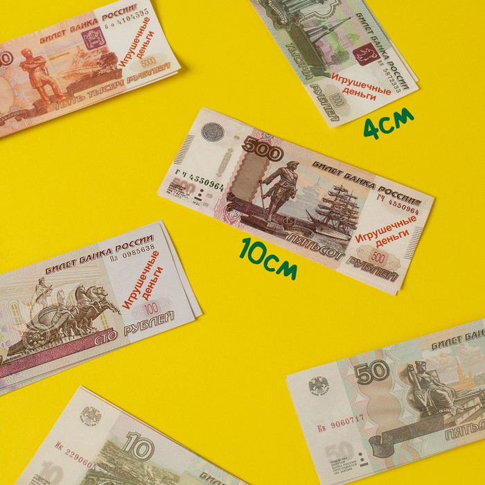 ZABIAKA игровой набор Мои первые деньги рубль №SL-01753   3594554 (Вид 5)