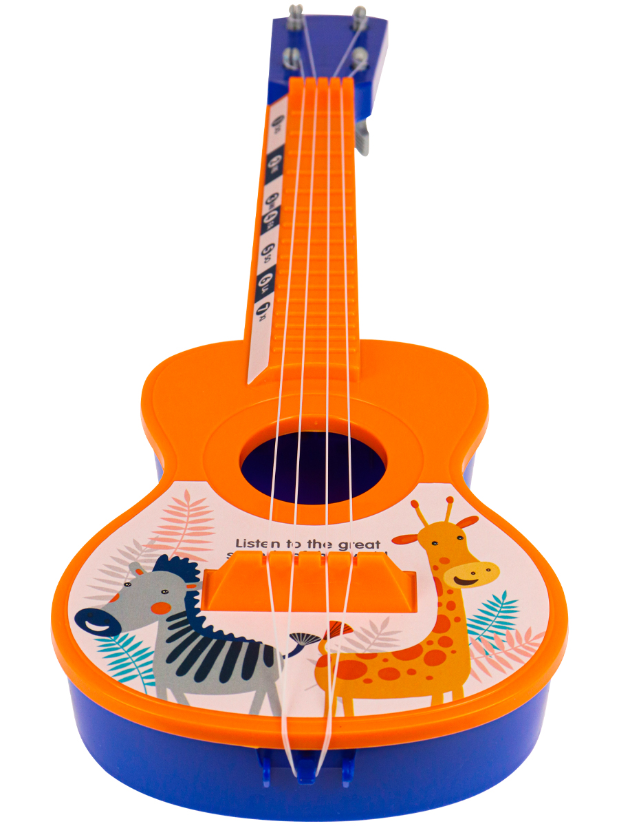 Гитара-2 Веселый оркестр 40см (цвет микс,в пакете) (Арт. И-4120) (Вид 3)