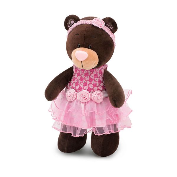Медведь Розовый букет ChocoMilk 30