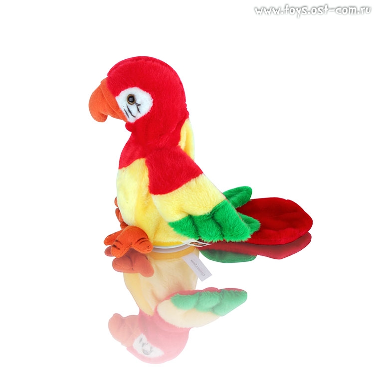Интерактивная игрушка Mioshi active Говорящий попугай (20см, двигается, повторяет слова)