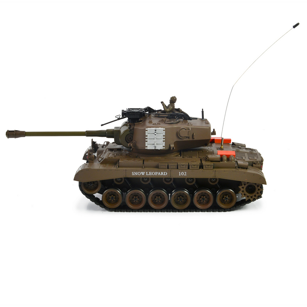 Танк р/у Mioshi Army МM-26 (44 см, стрельба, 1:20 масштаб, движение 360°, свет., звук. эффекты, пу