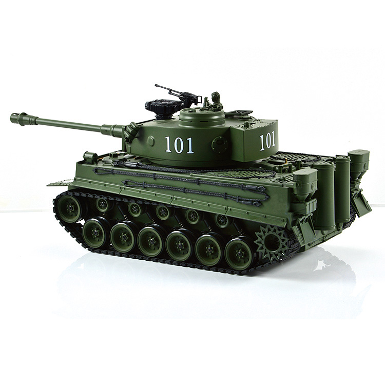 Танк р/у Mioshi Army Тигр-МI (44 см, стрельба, 1:20 масштаб, движение 360°, свет., звук. эффекты,  (Вид 1)