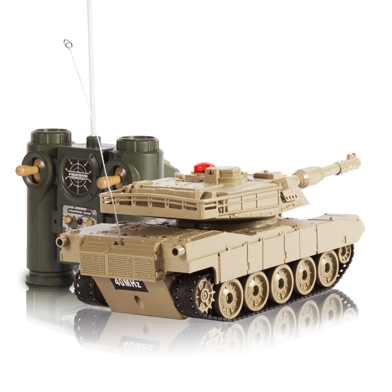 Танк р/у Mioshi Army Танковый Бой: М1А2 (22 см,и/к лучи,1:32,повор. башни,эффекты,свет/звук,аккум.