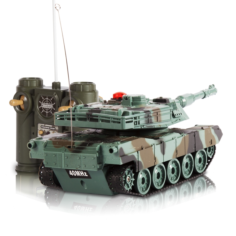 Танк р/у Mioshi Army Танковый Бой: Леопард (22 см,и/к лучи,1:32,повор. башни,эффекты,свет/звук,акк
