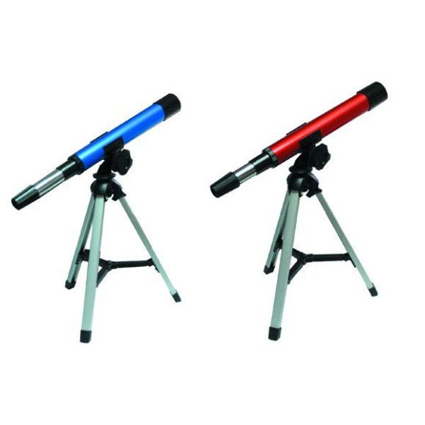 Набор Юный звездочет, телескоп, 3 предм., алюм., цвет в асс-те (Вид 1)