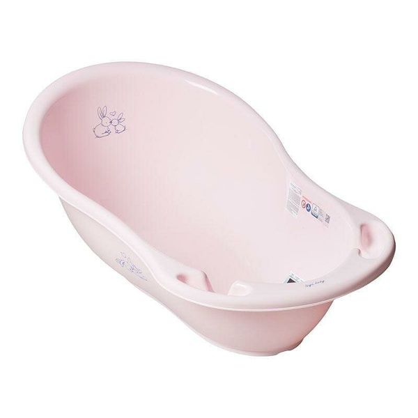 Ванна детская RANT Крольчата со сливом 86см (pink-розовый), шт