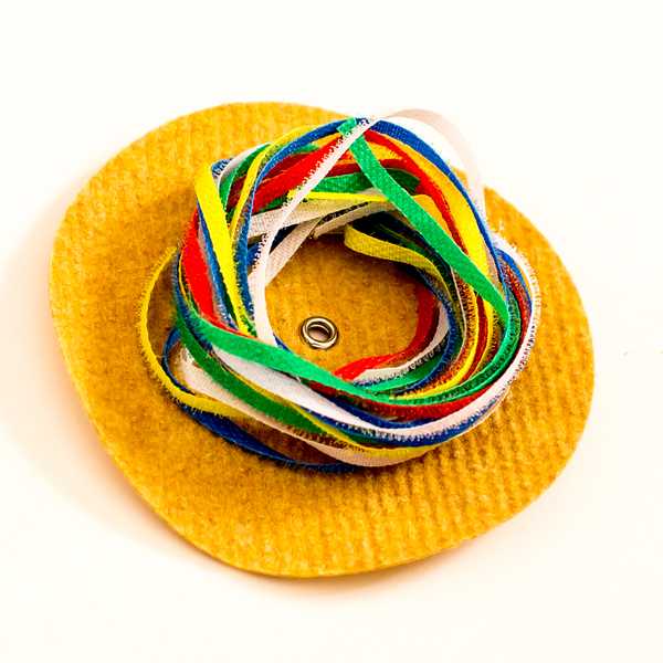 Комплект Разноцветные веревочки 1 (красн, син, зел, желт, бел по 1 м)