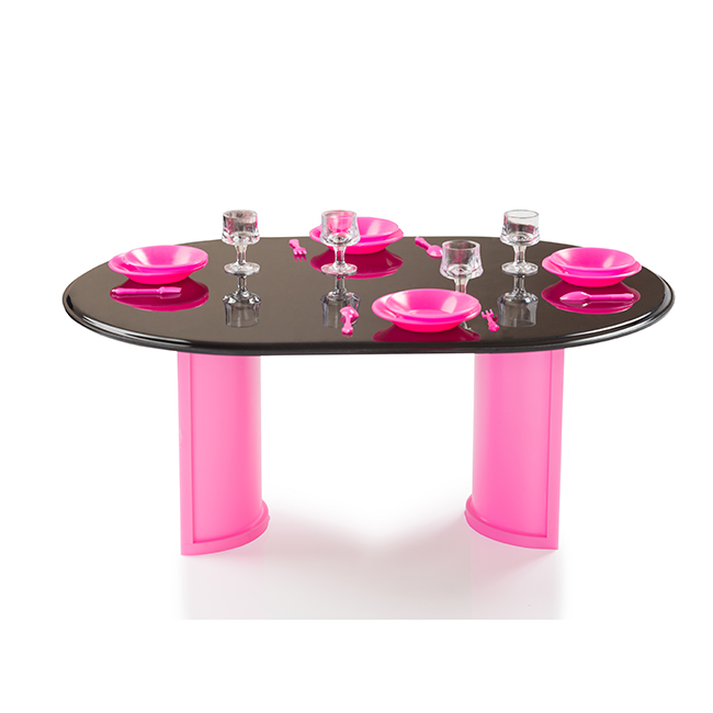 Мебель Стол для куклы Розовый С-1390 Огонек  (Вид 1)