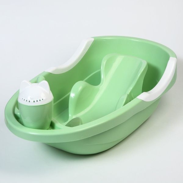 Набор для купания детский, цвет светло-зеленый 7503903