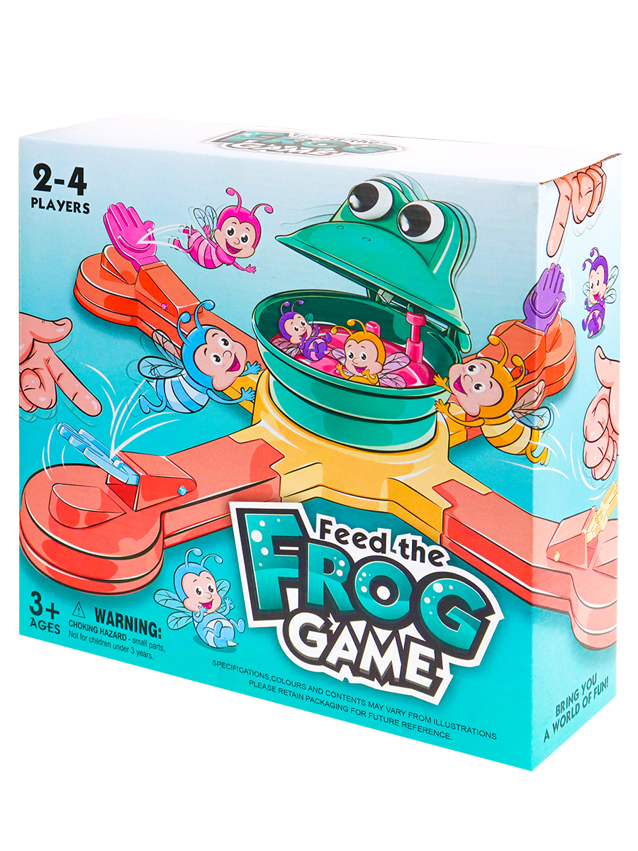 Настольная игра Накорми лягушку (26×9×26 см) (бат.3*АА не в компл., в коробке) (арт. Y22806010)