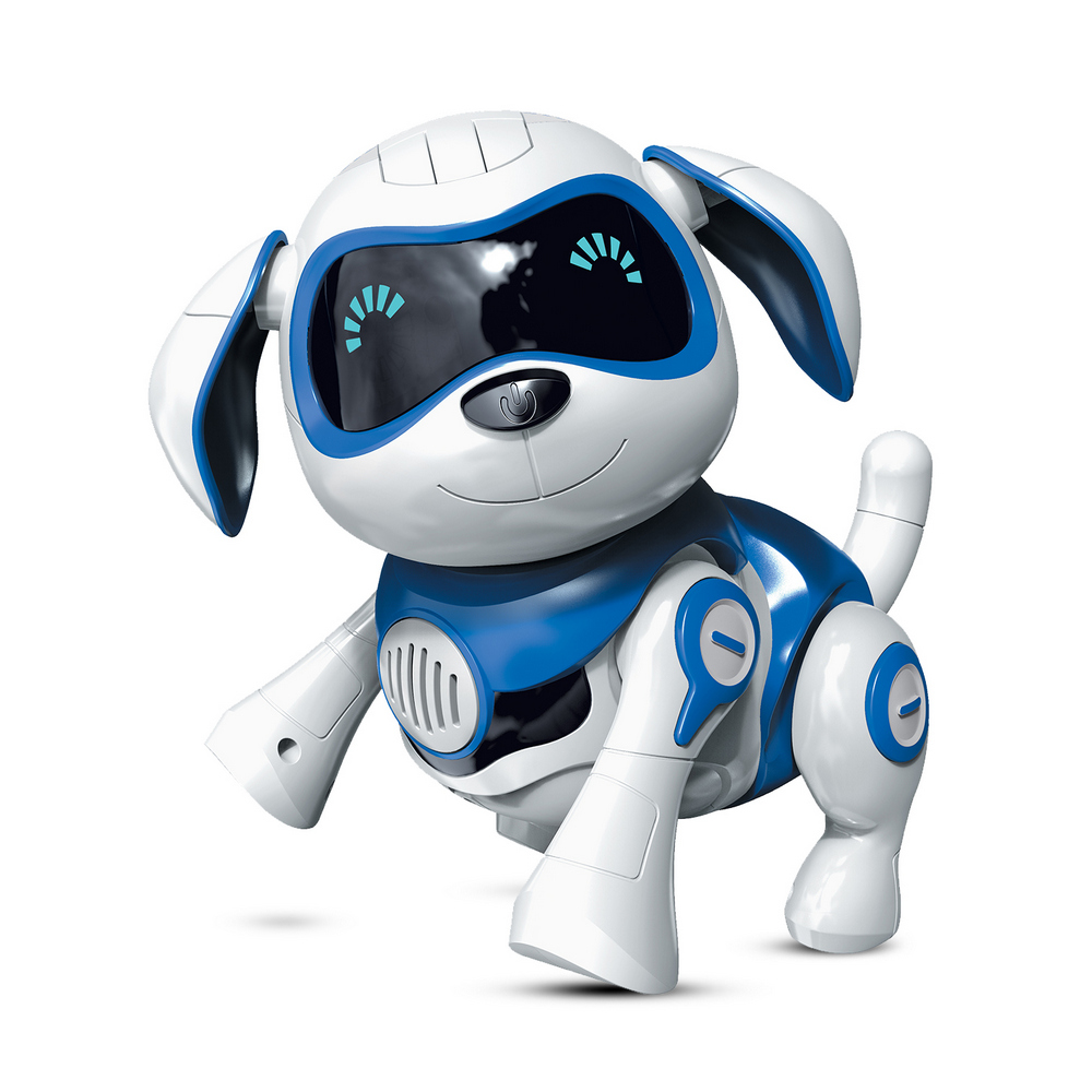 Интерактивная игрушка Mioshi Active Весёлый пёс (17 см, на бат., кость, свет, говорит, поёт, подви
