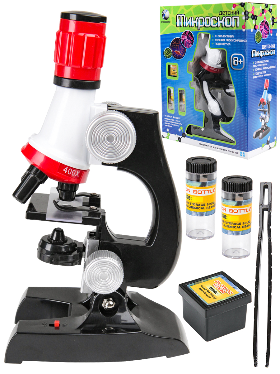Микроскоп B1006265R с аксесс., в кор. (Вид 1)