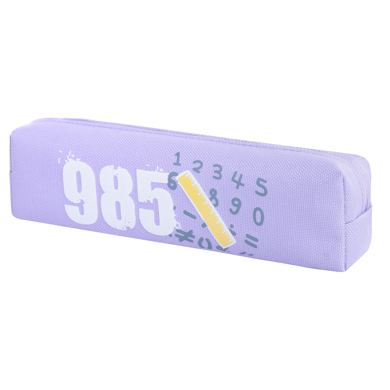 Пенал ЮНЛАНДИЯ, 1 отделение, полиэстер, 20х6х4 см,  273807