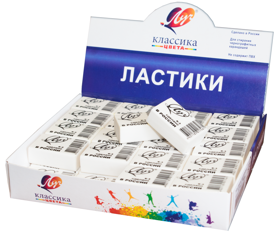 Ластик Классика К3 (31*22*12 мм) 