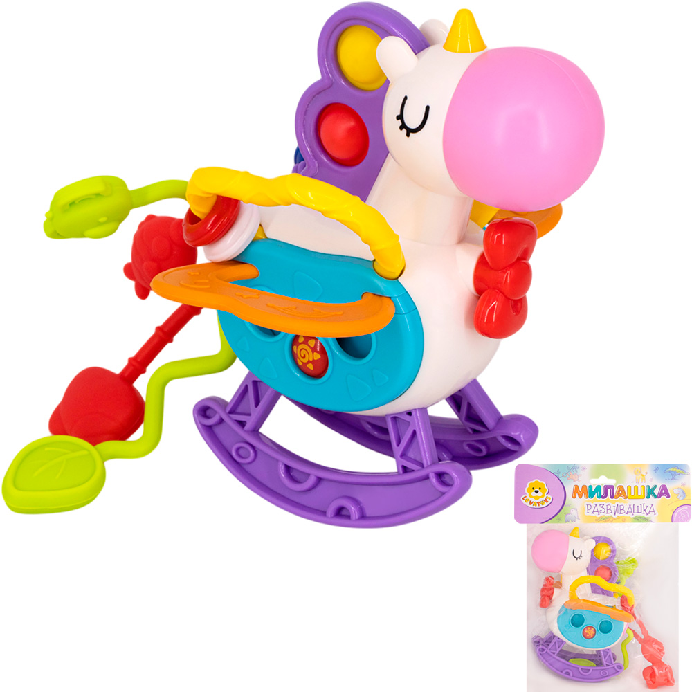 Развивающая игрушка Levatoys YSBY208 Единорожка в пак.