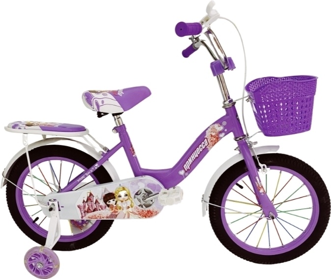 Велосипед детский Принцесса 212-16 (Вид 1)