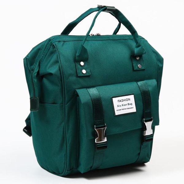 Сумка-рюкзак для хранения вещей малыша, цвет зеленый 6974485 (Вид 3)