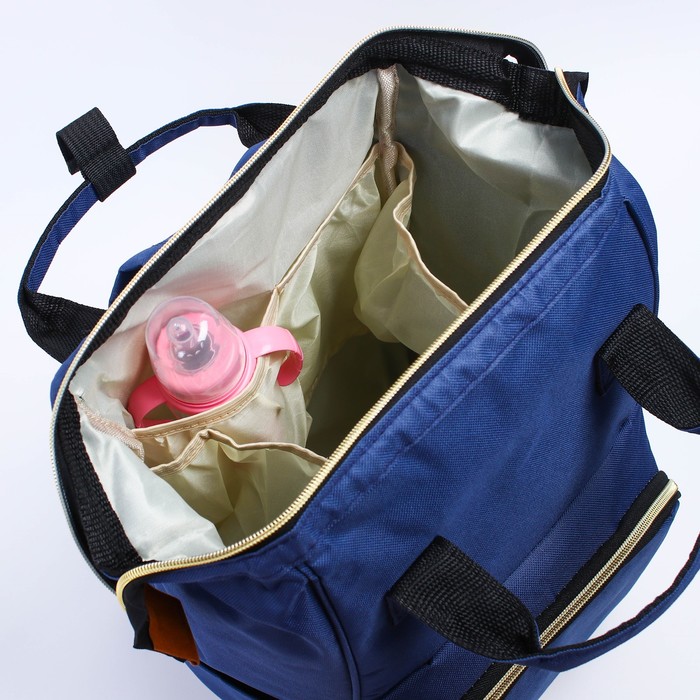 Сумка-рюкзак для хранения вещей малыша, цвет синий 4301112 (Вид 5)