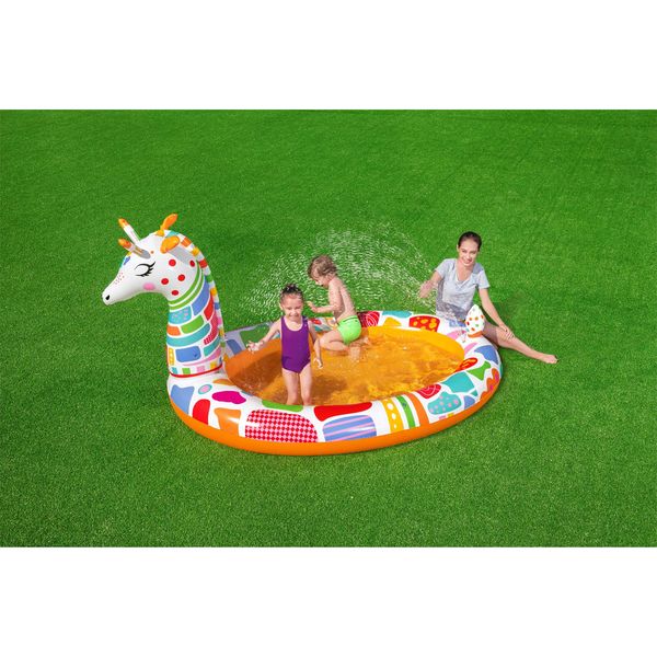 Игровой бассейн Жираф 266 x 157 x 127 см, с брызгалкой 53089   