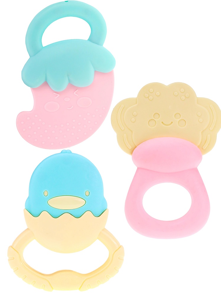 Погремушка 0+ (3 шт. в пакете)  (арт.ИК-0708)