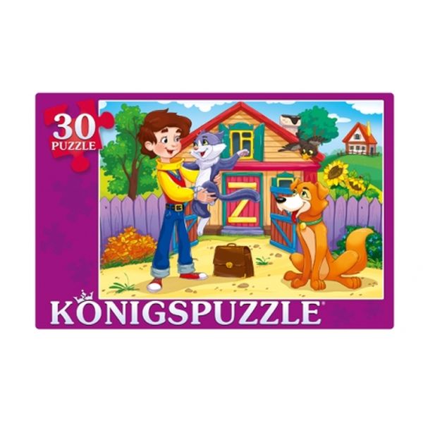 Konigspuzzle. ПАЗЛЫ 30 элементов. СКАЗКА № 45 (Арт. ПК30-5774) (Вид 1)
