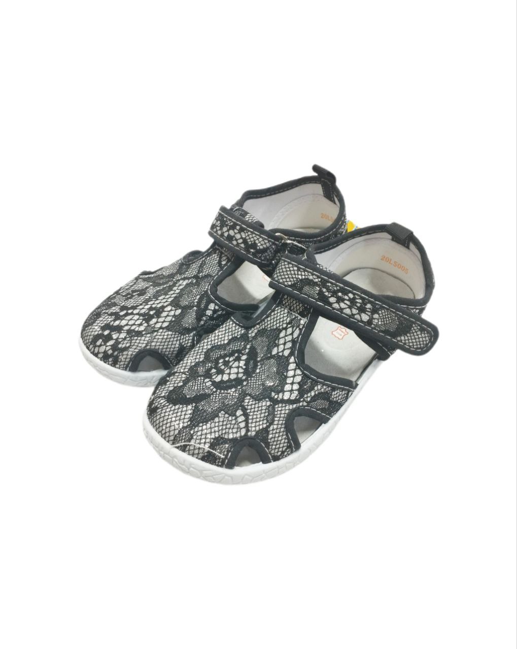 Кеды-сандали черные 30р