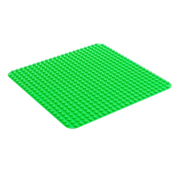 Пластина-основание для конструктора, 38,4*38,4 см, цвет зелёный   4488587