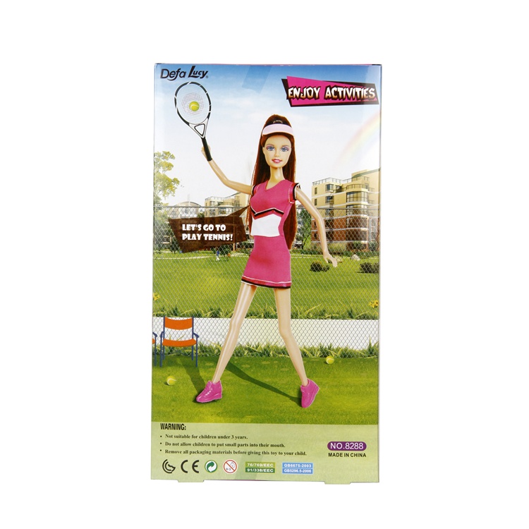 Кукла DEFA Lucy  Теннисистка (27 см, аксесс.) (Вид 2)