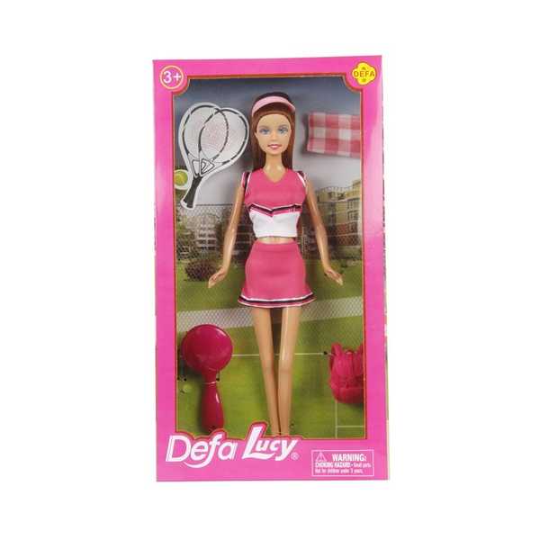 Кукла DEFA Lucy  Теннисистка (27 см, аксесс.) (Вид 3)