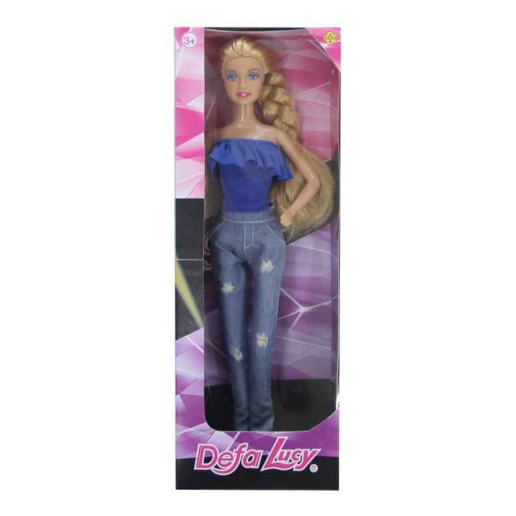 Кукла DEFA Lucy Девушка в джинсах (28 см., в ассорт.) (Вид 3)