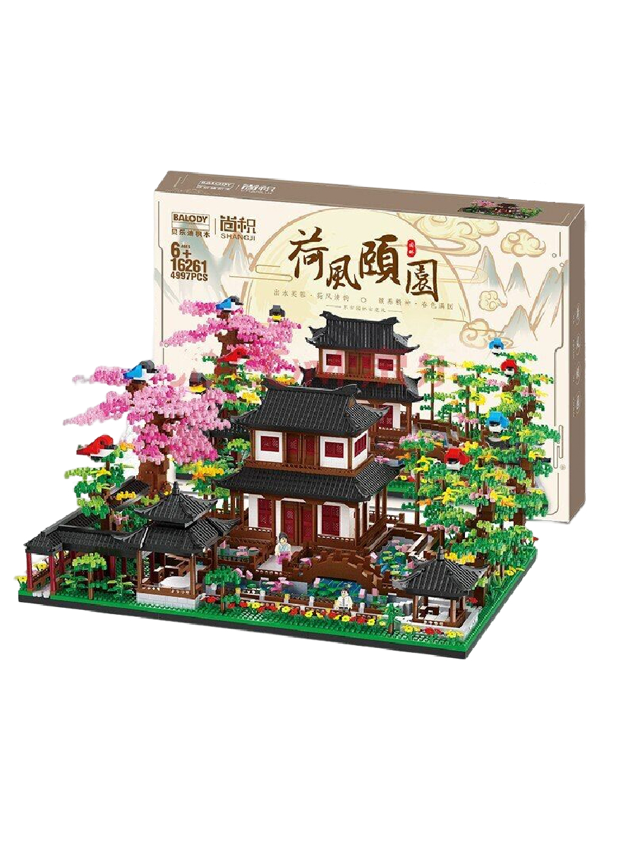 Конструктор пластиковый Balody Японский сад-2 (4997 деталей, в коробке) ( Арт. 16261BA)