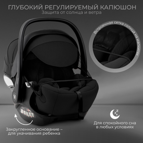Автокресло Sweet Baby Premier WG06 Pro Black (Вид 4)