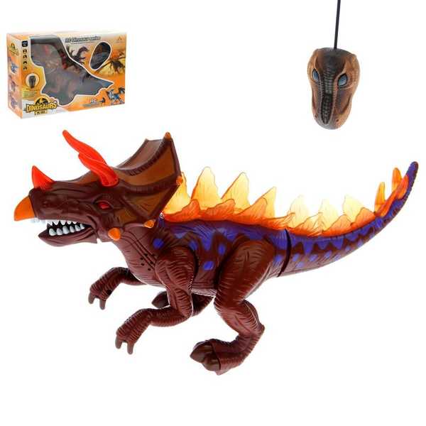Динозавр р/у T-rex, световые и звуковые эффекты