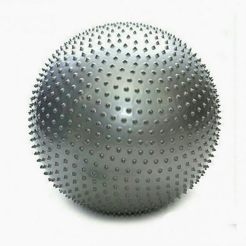 Мяч для фитнесса массажный шипованный (Оригинал) 75 см,890 гр.1/40.Арт.75S