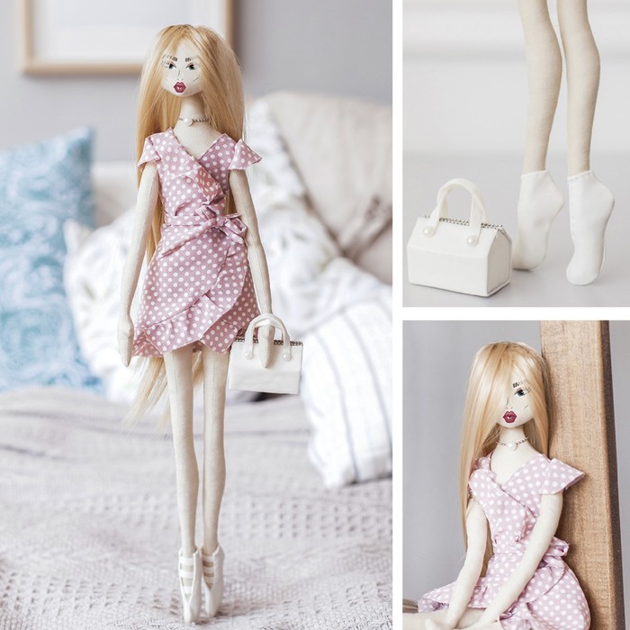 Мягкая кукла Кейт, набор для шитья 22,4 × 5,2 × 15,6 см   4588260