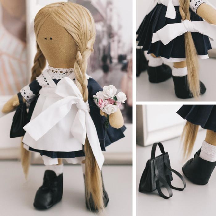 Интерьерная кукла Школьница Николь, набор для шитья 15,6 × 22.4 × 5.2 см   5470962 (Вид 1)