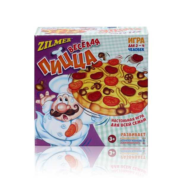 Настольная игра для детей и всей семьи Zilmer Весёлая пицца (10702070/240818/0122868/1, КИТАЙ) (Вид 2)