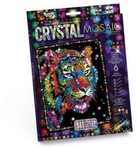 Набор креативного тв-ва Crystal Mosaic Тигр (Вид 1)