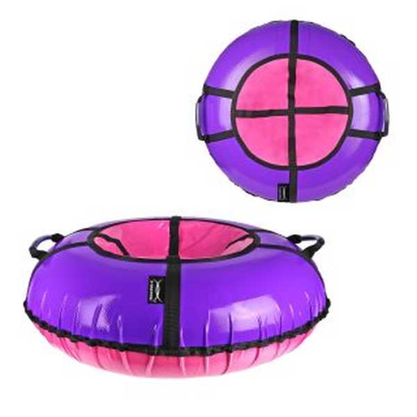 Тюбинг Hubster Ринг Pro фиолетовый-розовый, D-90см