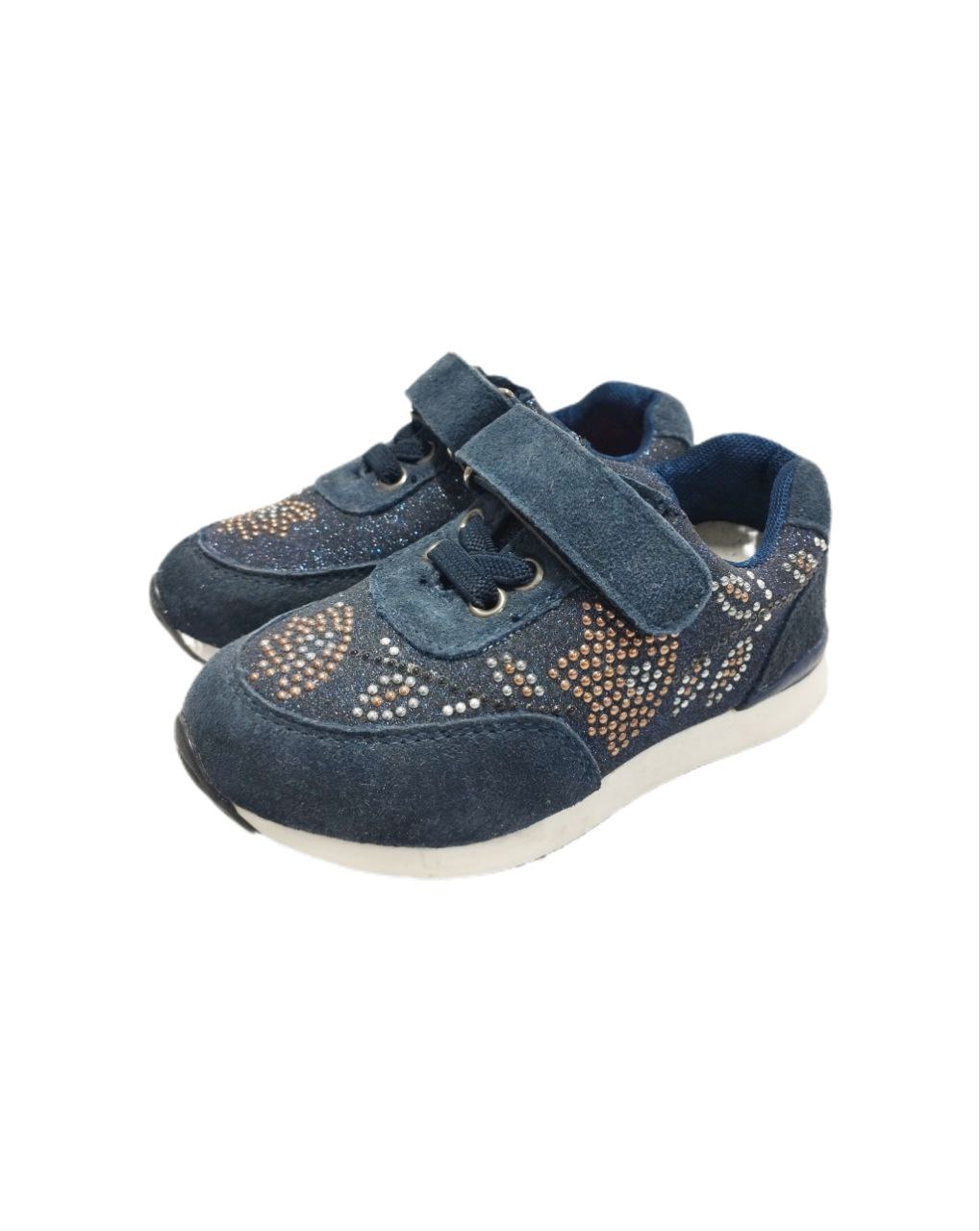 Кроссовки - модель - Y98C  синий р21